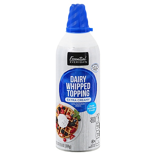 Essential Everyday Extra Creamy Dairy Whipped Topping 6.5 Oz