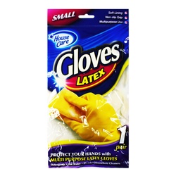 House Care Latex Gloves Small