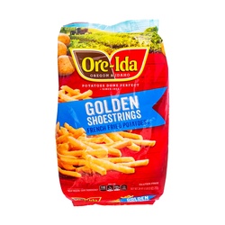 Ore Ida Golden Shoestrings French Fries Fried Frozen Potatoes, 28 Oz Bag