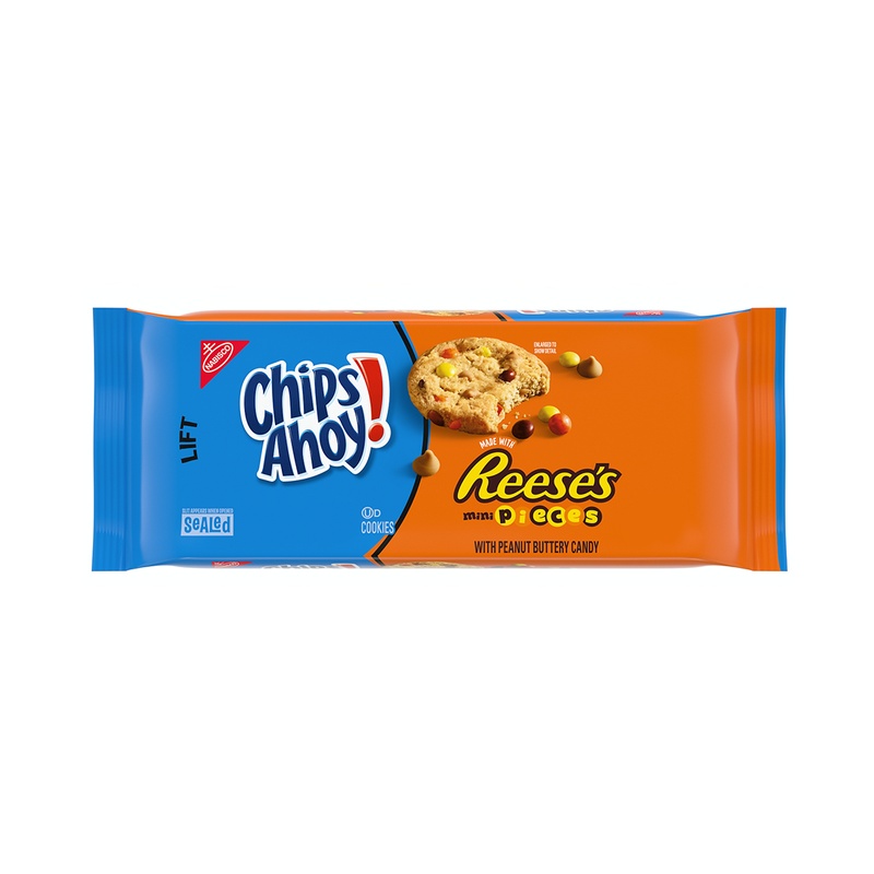 Chips Ahoy! Mini Pieces With Peanut Buttery Candy Cookies 9.5 Oz