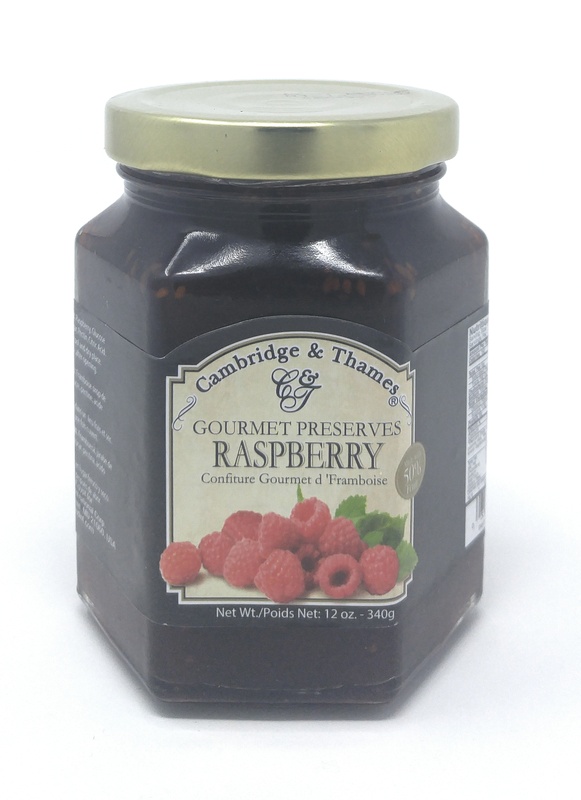 C & T Raspberry Preserves 12oz-whole