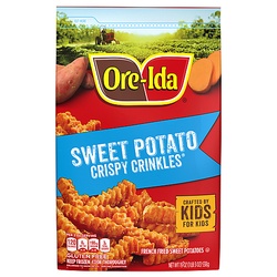 Ore-Ida Sweet Potato Crinkle Cut French Fries Potatoes, 19 Oz Bag