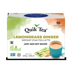 Quik Tea Lemongrass Ginger Chai 8.45oz