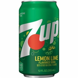 7UP Lemon Lime Soda, 12 Fl Oz Cans
