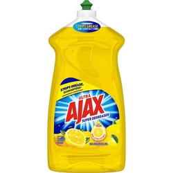 Ajax Ultra Super Degreaser Lemon Dish Liquid 52 Fl Oz Bottle