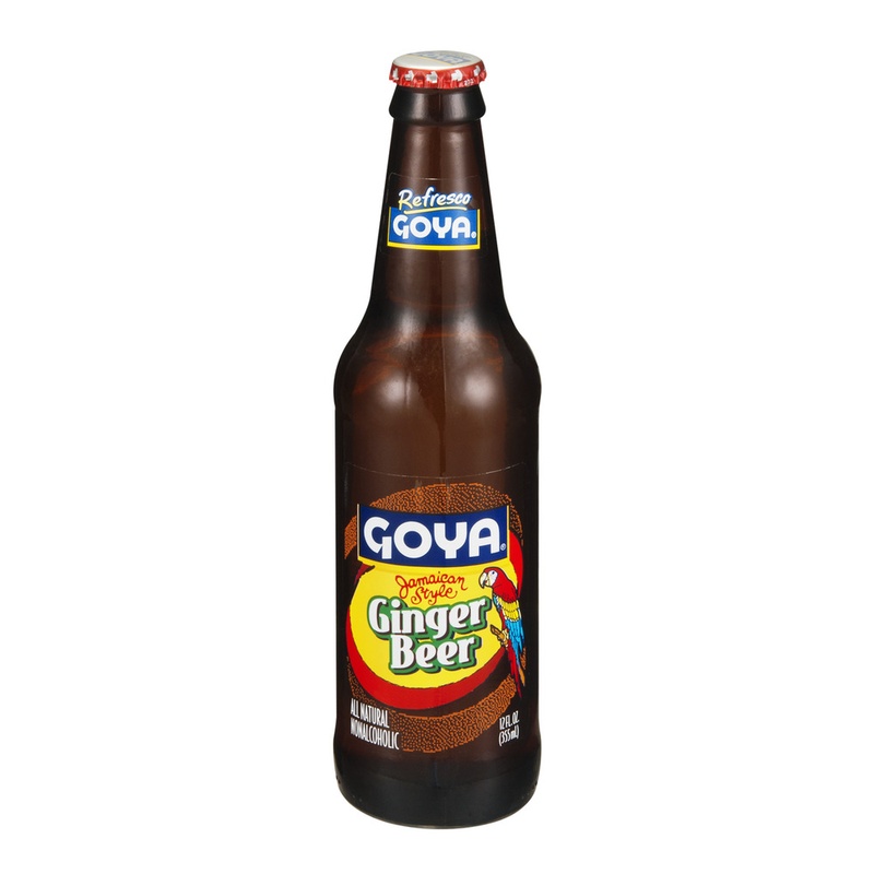 Goya Jamaican Style Ginger Beer Soda, 12 Oz