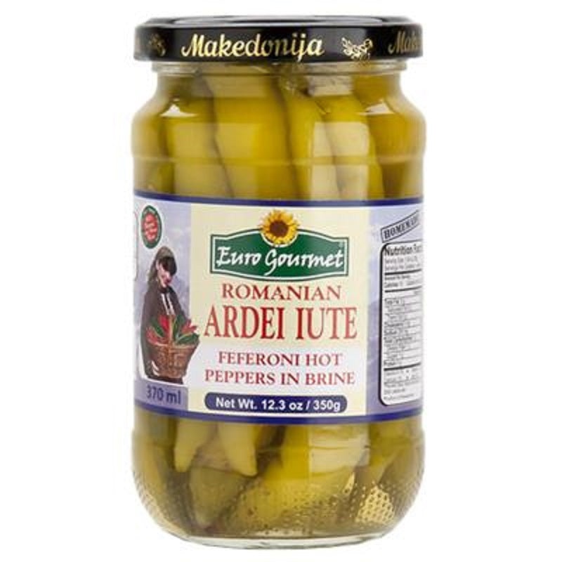 Euro Gourmet Ardei Iute Feferoni Hot Peppers In Brine
