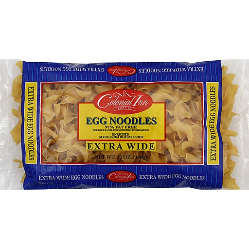 Colonial Inn Extra Wide Egg Noodles - 12 Oz