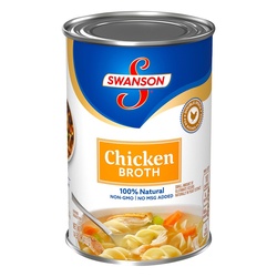 Swanson 100% Natural, Gluten-Free Chicken Broth, 14.5 Oz Can