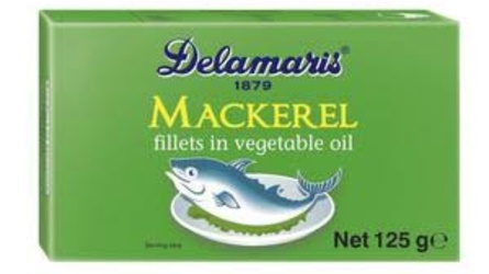 Mackerel Fillets In Vegetable Oil 125 G
