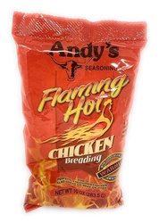 Andy's Seasoning Chicken Breading, Flaming Hot 10 Oz