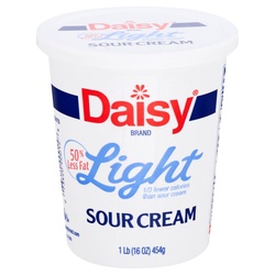Daisy Light Sour Cream 16 Oz. Tub