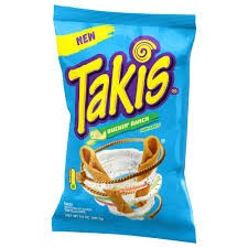 Takis Chips Buckinâ€™ Ranch 1 Oz