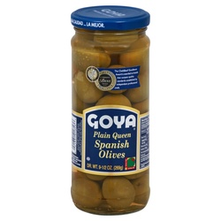 Goya Olives, Spanish, Plain Queen 9.5 Oz