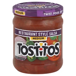 Tostitos Restaurant Style Salsa Medium 15oz Jar