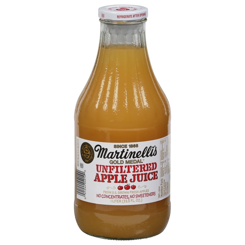 Martinelli's Apple Juice, Unfiltered 33.8 Fl Oz
