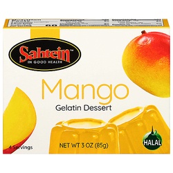 Sahtein Gelatin Dessert, Mango 3 Oz