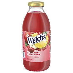 Welch's Fruit Punch Juice Drink, 16 Fl Oz On-the-Go Bottle