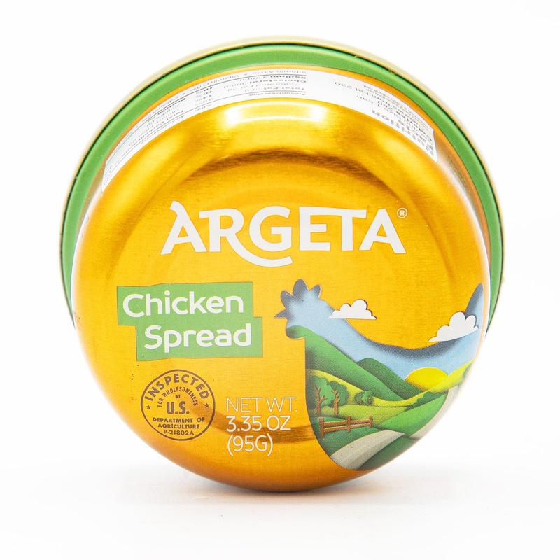 Argeta Pate Spread, Chicken, 3.35oz