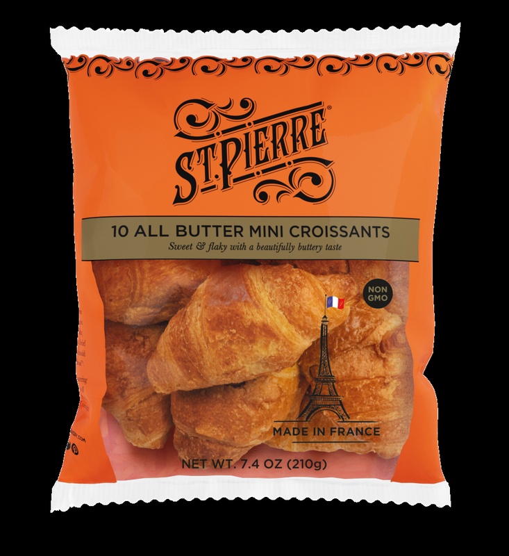 St. Pierre Mini All Butter Croissants 10ct - 7.4oz