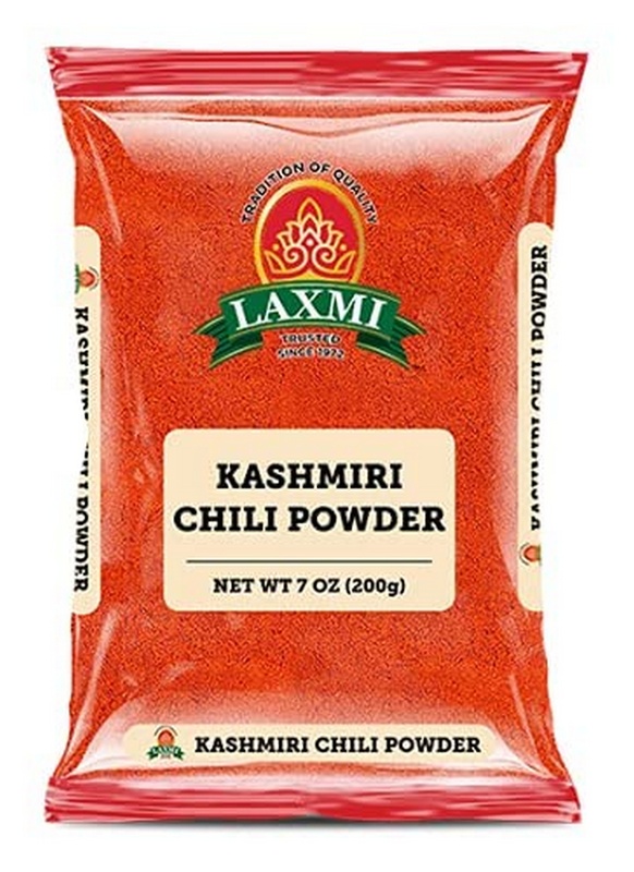 Laxmi Brand Kashmiri Chili Powder Authentic Indian Spice - 7oz