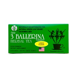 3 Ballerina Tea Dieters' Drink Extra Strength 12 Bags