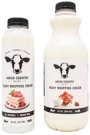 Amish Heavy Whipping Cream 16 Oz