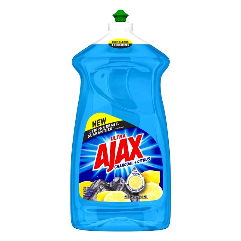 Ajax Dish Soap Charcoal & Citrus