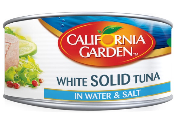 California Garden Solid Pack Light Tuna In Water & Salt 185g