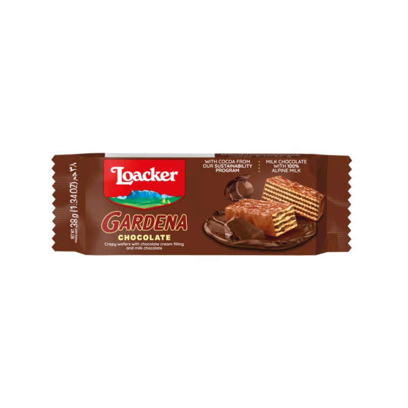Loacker Gardena Chocolate 38g