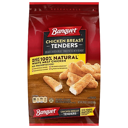 Banquet Chicken Breast Tenders 24 Oz