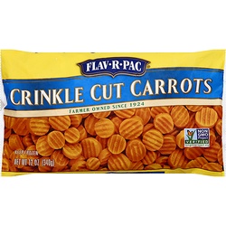 Flav R Pac Carrots, Crinkle Cut