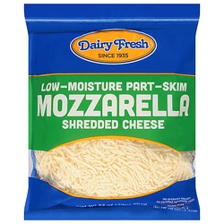 Dairy Fresh Low Moisture Part Skim Mozzarella Shredded Cheese 32 Oz