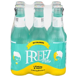 Freez Mix Carbonated Drink, Lemon & Mint