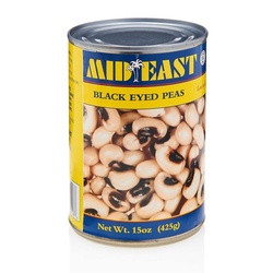 Mid East Black Eyed Peas 15oz