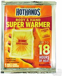 Hot Hands Super Warmer Body/Hands 40 Pieces