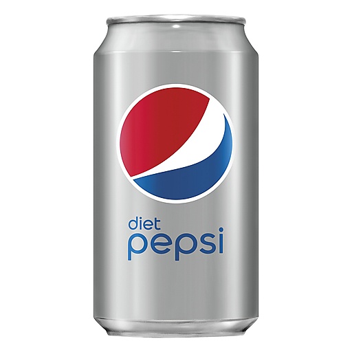 Pepsi Diet Soda Cola 12 Fl Oz Can