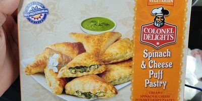 Colonel Kababz - Spinach Cheese Pastry Puff 600 Gm