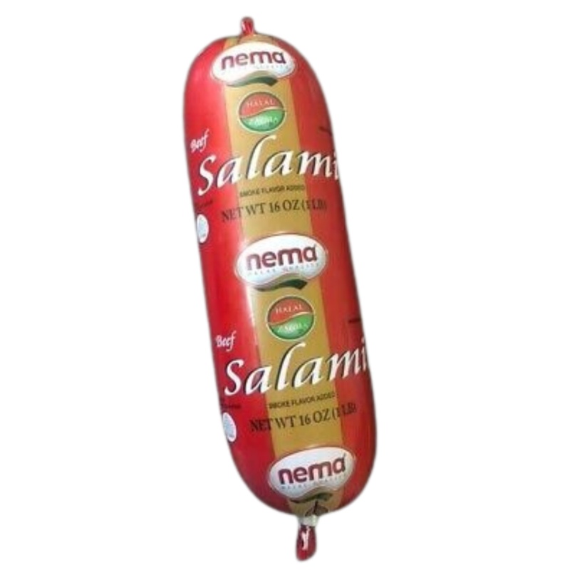 Nema Halal Beef Salami 1 Lb