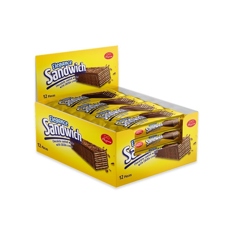 Elegance Chocolate Sandwich 12P