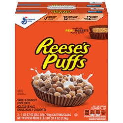 General Mills Cereal Reese's Puffs