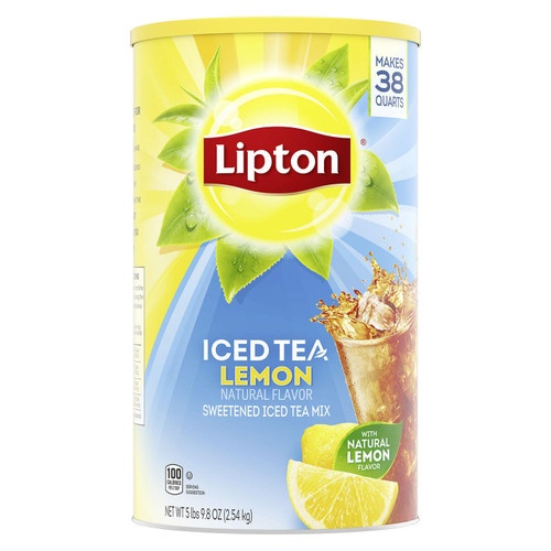 Lipton - Unilever Lemon Iced Tea With Sugar Mix 89.8 Oz