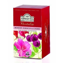 Ahmad Tea Rosehip Hibiscus & Cherry Herbal 20 Foil Bags