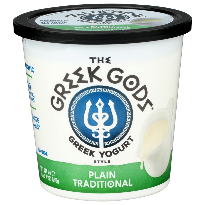 The Greek Gods Plain Traditional Style Yogurt 24 Oz. Tub
