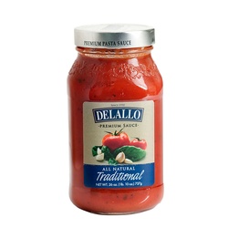 Delallo Traditional Spaghetti Sauce, 24 Oz