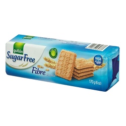 Gullon Sugar Free Social Biscuit Fiber Cookies 170g
