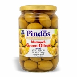 Pindos Olives Green Mammoth 25oz