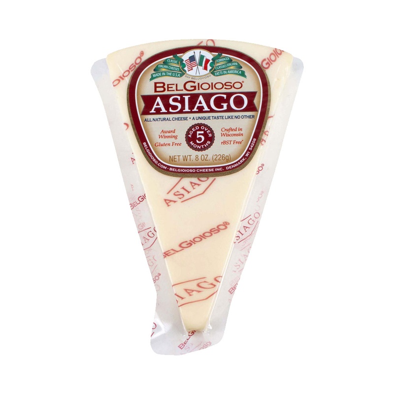 BelGioioso Asiago Wedge Cheese, 8 Oz