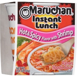 Maruchan Instant Lunch Hot & Spicy Flavor With Shrimp Ramen Noodle Soup Cup