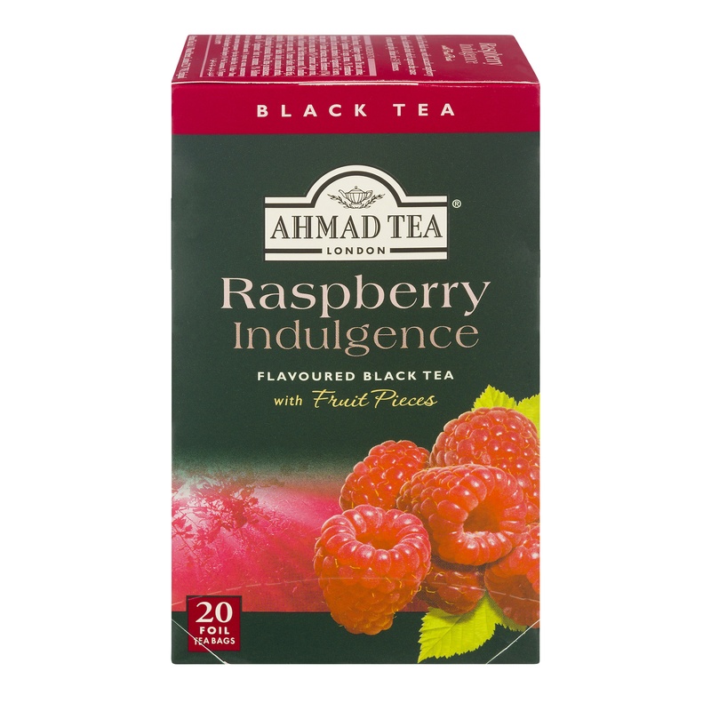 Ahmad Tea Raspberry Indulgence Flavoured Black 20 Bags